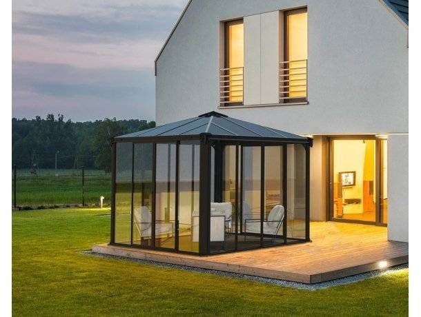 Беседка GAZEBO LEBRO 3000 CLOSED