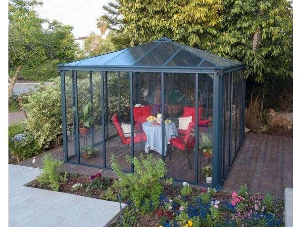 Беседка GAZEBO LEBRO 3000 CLOSED