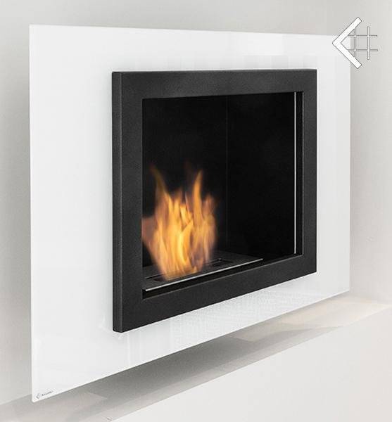 Биокамин Kratki OSCAR TUV белый, черный