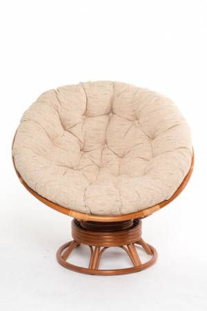 Кресло-качалка "PAPASAN" коньяк с механизмом рогожка Кресло-качалка "PAPASAN" коньяк с механизмом рогожка