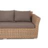 "Капучино" диван из искусственного ротанга трехместный, цвет соломенный "Капучино" диван из искусственного ротанга трехместный, цвет соломенный