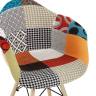 Кресло Eames DSW пэчворк