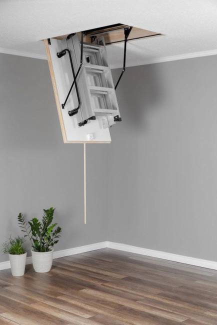 Алюминиевая чердачная лестница Alu-Profi Lite