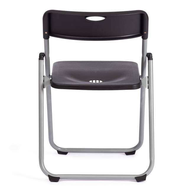 Стул складной Фолдер/Folder (мод.3017H) каркас: металл, сиденье/спинка: пластик, 49х46.5х73.5см, черный/серый  (Комплект из 6 шт.) черный, серый каркас: металл, сиденье/спинка: пластик