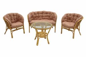 Набор мебели Багамы Премиум, медовый, бежевый