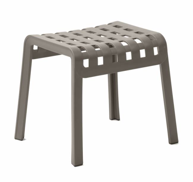 Табурет пластиковый Poggio тортора 490х415х440 мм