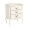 Комод Малонн Ави узкий 3 ящика Белый