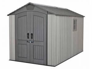 Пластиковый сарай WoodLook 7'х12 (60311)