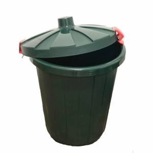 Бак круглый с крышкой 105л., черный Бак круглый с крышкой 105л., черный