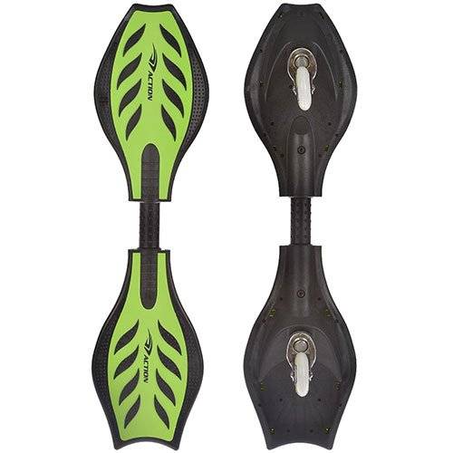 Скейтборд балансировочный, салатовый/черный