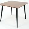 Стол Монте М 90 чёрное дерево/орех Стол Монте М 90 чёрное дерево/орех