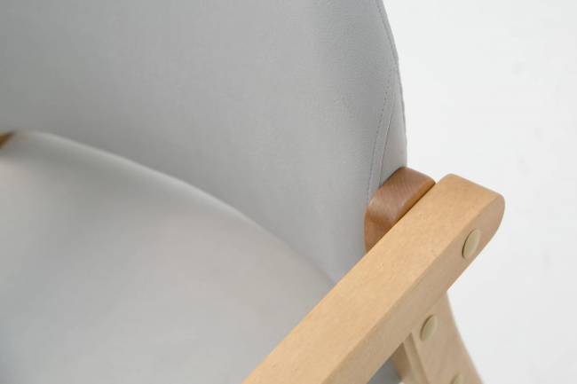 Стул-кресло Джуно 2.0 натур/серый