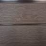 Сайдинг из древесно-полимерного композита (ДПК) DARVOLEX, 185*19*3000 мм, коричневый