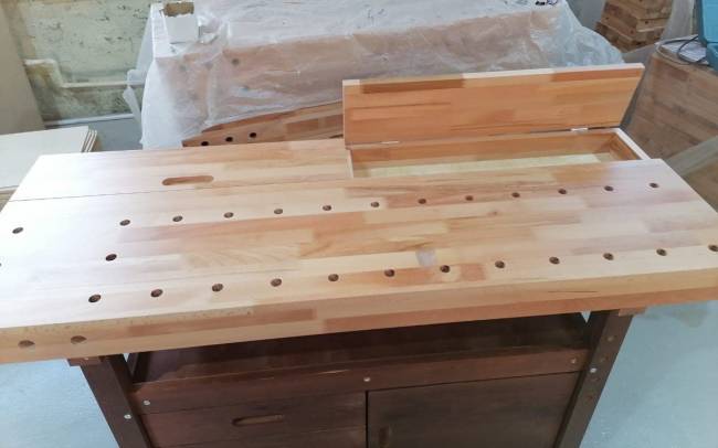 Верстак деревянный Профессиональный бук АВК046 Верстак деревянный Профессиональный бук АВК046