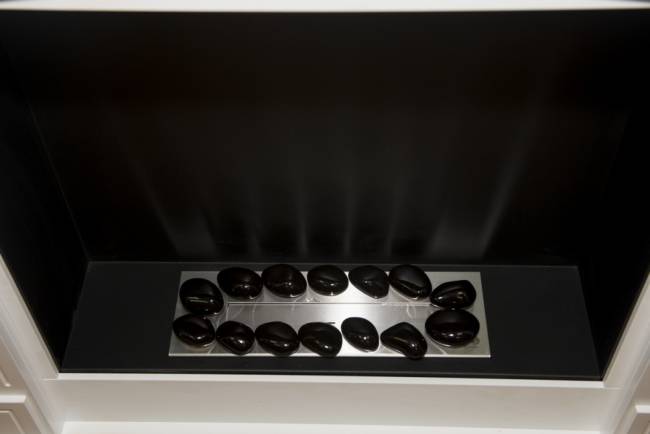 Декоративные элементы ГАЛЬКА ЧЕРНАЯ №14