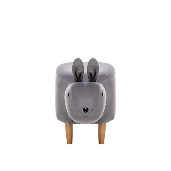 Пуф Leset Зайчик V32 серый Бук