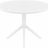Стол пластиковый Sky Table Ø105 белый Ø1050х740 мм Стол пластиковый Sky Table Ø105 белый Ø1050х740 мм