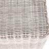 "Кон Панна" столик журнальный из искусственного ротанга, цвет бежевый