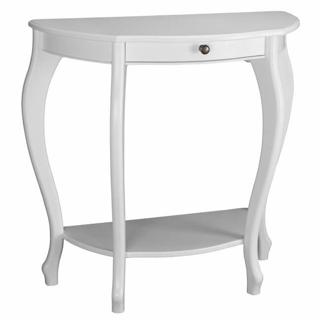 Консоль Элегант молочный дуб Л