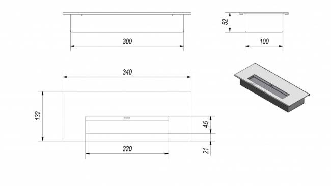 Биокамин Kratki ROMEO, TUV