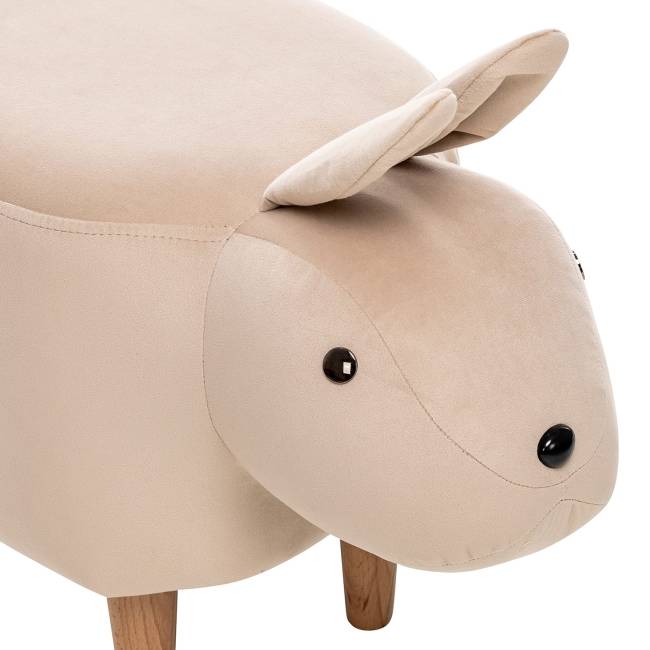 Пуф Leset Зайчик V18 бежевый Бук Пуф Leset Зайчик V18 бежевый Бук