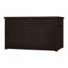 Сундук JAVA BOX 850L (rattan) (Джава бокс) из пластика под фактуру искусственного ротанга, кори