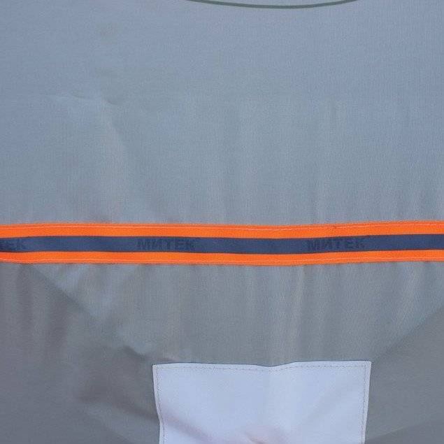 Палатка для зимней рыбалки Митек Нельма Куб-3 Люкс Профи (двухслойная, серебрянка)