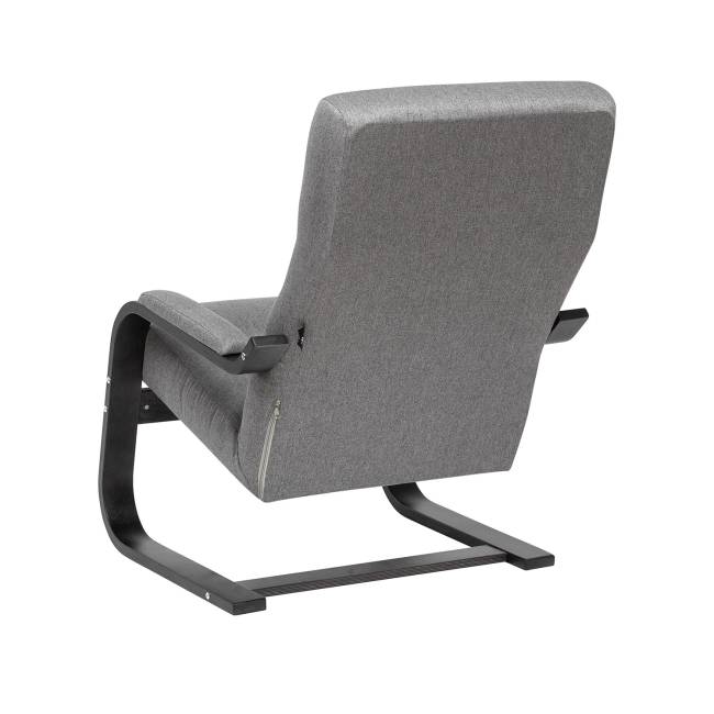 Кресло Leset Оскар Венге текстура Malmo 90 (серый) Кресло Leset Оскар Венге текстура Malmo 90 (серый)