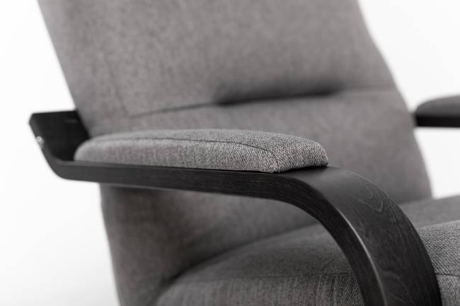 Кресло Leset Оскар Венге текстура Malmo 90 (серый) Кресло Leset Оскар Венге текстура Malmo 90 (серый)