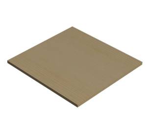 Полка для пенала 562 х 540 х 18, сосна, без покраски