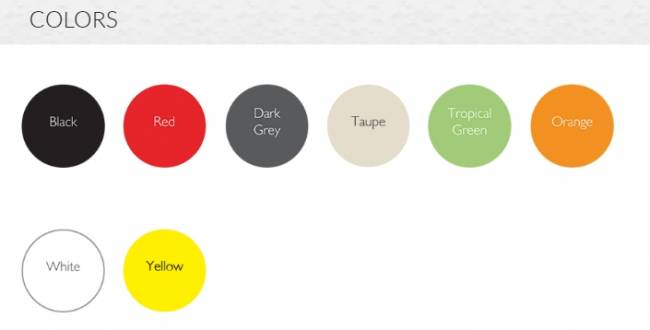 Стул пластиковый Air желтый 500х600х820 мм