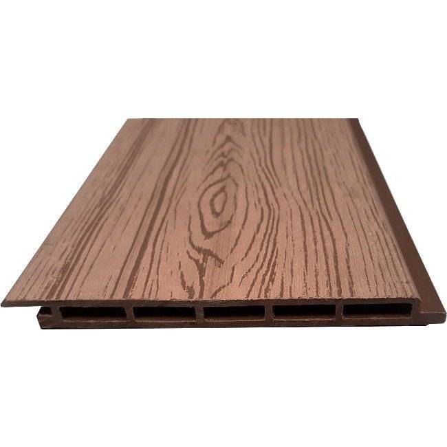 Фасадная панель из ДПК HOLZHOF, 165*15*3000 коричневый