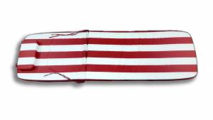 Матрас для шезлонгов Premium бело-красный Матрас для шезлонгов Premium бело-красный