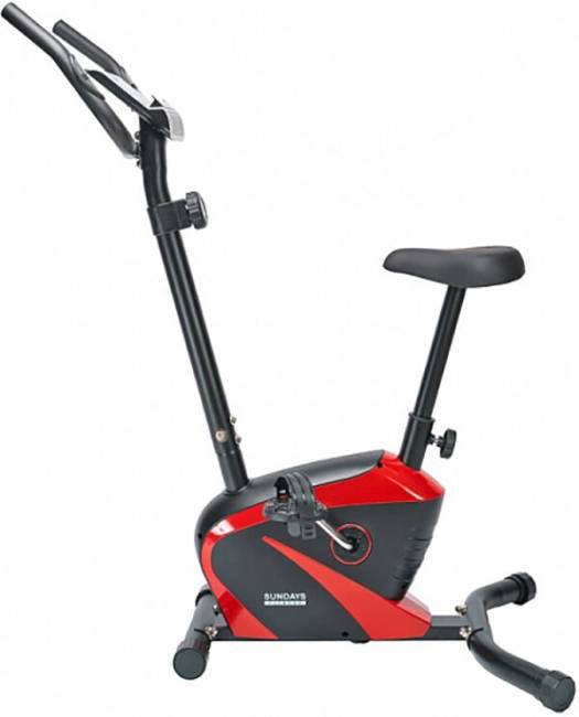 Велотренажер Sundays Fitness K8309-6 (черный/красный) Велотренажер Sundays Fitness K8309-6 (черный/красный)