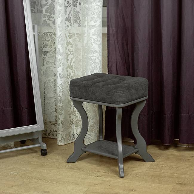 Банкетка Берже 26 серый графит Банкетка Берже 26 серый графит