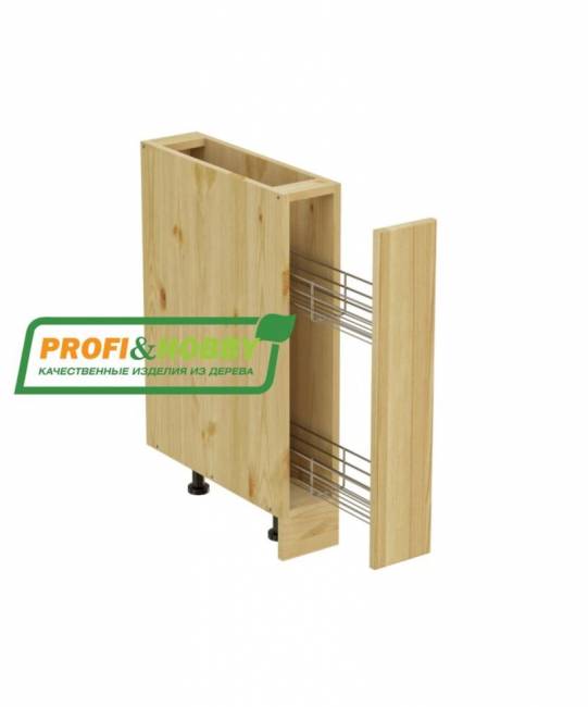 Бутылочница 150 х 560 х 720 сосна, без покраски