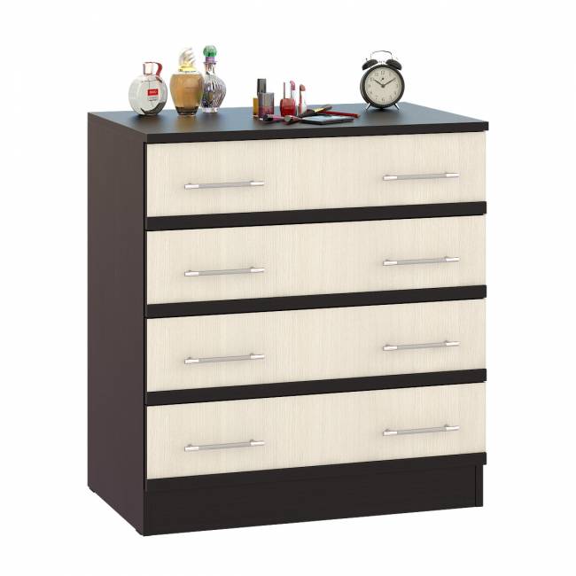 Сакура Комод с зеркалом цвет венге/дуб лоредо