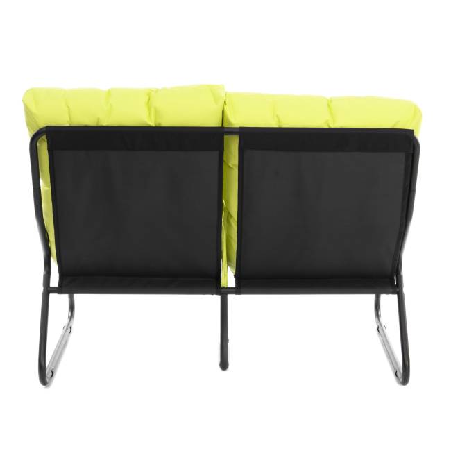 Диван Эрго/Ergo рогожка с водоотталкивающей пропиткой, лайм салатовый рогожка с водоотталкивающей пропиткой