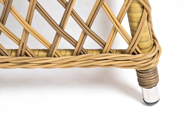 "Эспрессо - 80 L" обеденная группа плетеная, цвет соломенный "Эспрессо - 80 L" обеденная группа плетеная, цвет соломенный