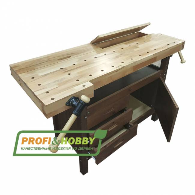 Верстак деревянный Профессиональный дуб АВК046