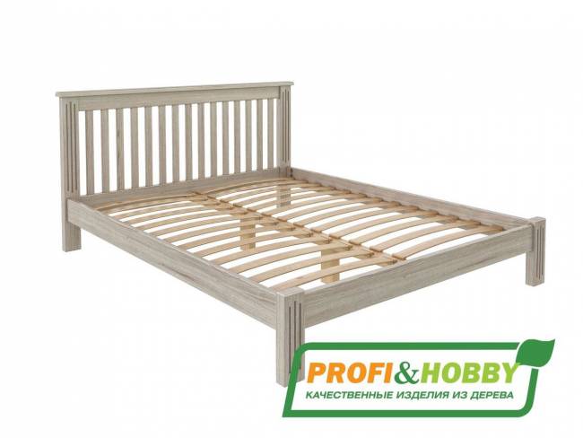 Кровать Rino 1200 х 2000 ясень, белёный