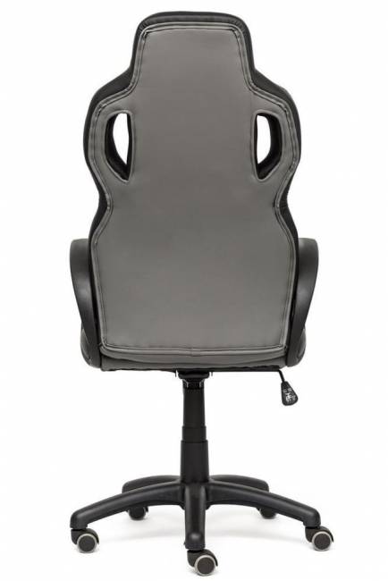 Кресло офисное «Scooter» (Черная+серая искусств. кожа) Кресло офисное «Scooter» (Черная+серая искусств. кожа)