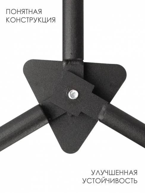 Журнальный столик круглый высокий М019.0А52 Дуб бомонт лофт Журнальный столик круглый высокий М019.0А52 Дуб бомонт лофт