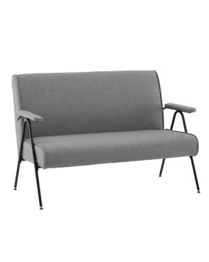 Диван Эндино рогожка серый