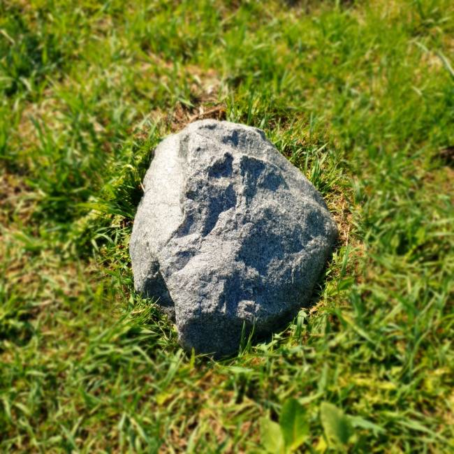 Искусственный валун "ЛЮКС", D30-2, серый