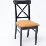Стул Ингольф ПМ чёрный/карри