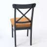 Стул Ингольф ПМ чёрный/карри