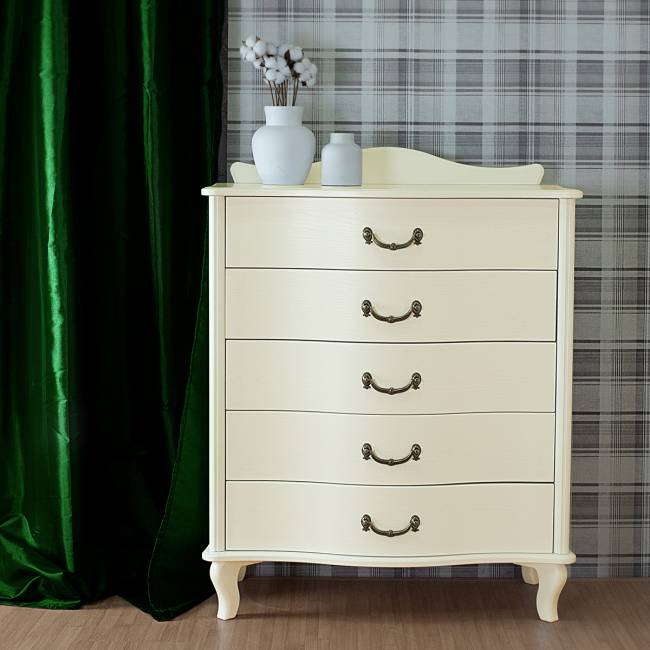 Комод Джульетта дуб шампань Л Комод Джульетта дуб шампань Л