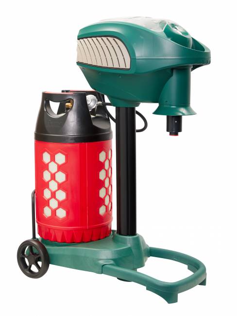 Газовый уничтожитель комаров и мошки для улицы Black kill, M3000 (на аккумуляторе)