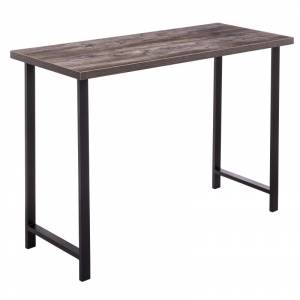 Стол барный Лофт дуб рошелье / черный матовый